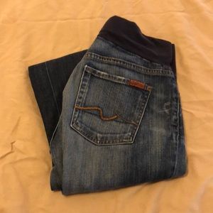 Maternity 7 for all Mankind/Pea in a Pod Size 30